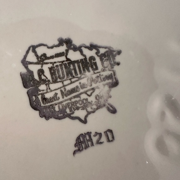 VTG Notre Dame University WC Bunting Large Mug Stein Cup in Off White Gold Trim - Picture 8 of 8